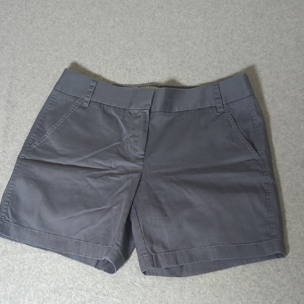 J. Crew Women's Charcoal Gray Bermuda Shorts